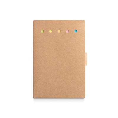 COOPER. Coloured sticky notepad with 6 sets